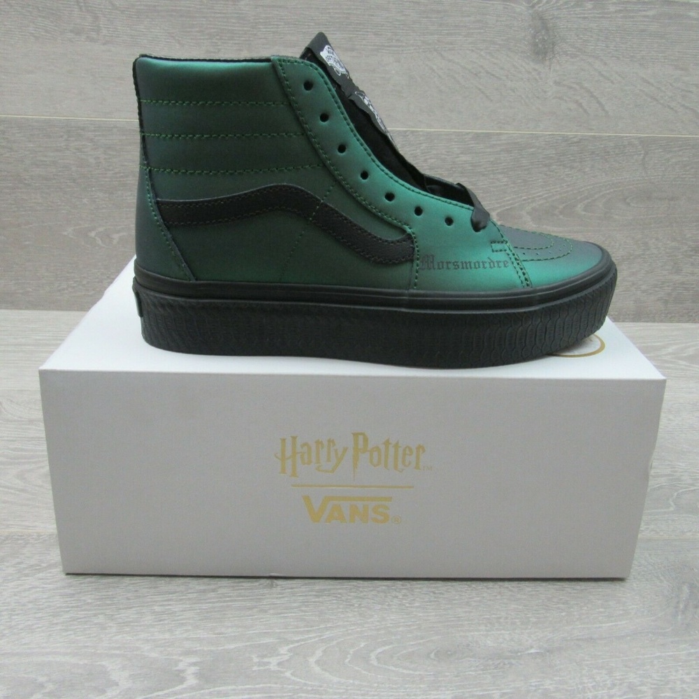 Vans Harry Potter SK8-HI Emerald Green Dark Arts - Picture 2 of 8